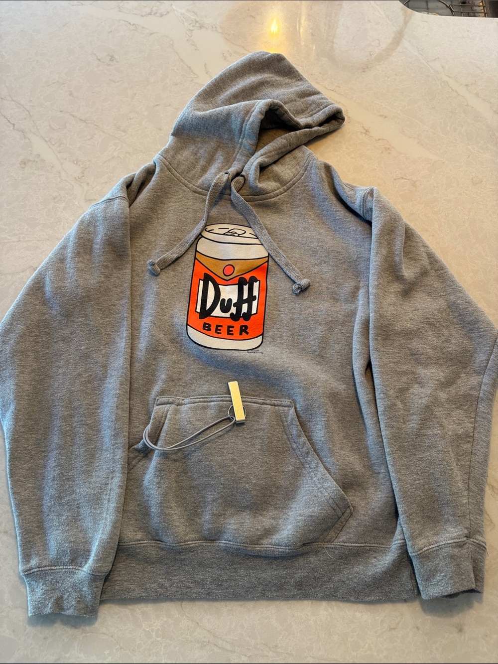 Universal Studios The Simpsons Duff Beer Hoodie